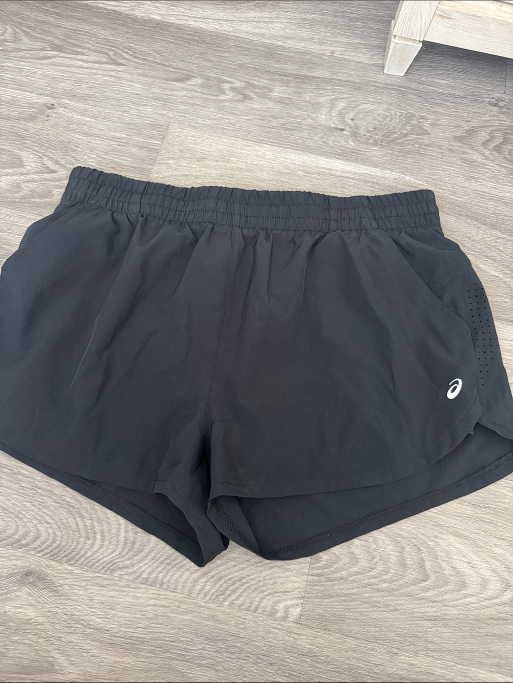ASICS Black Athletic Running Shorts